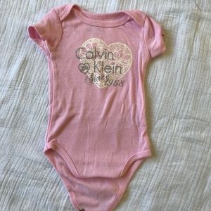 Girls Calvin Klein Bodysuit